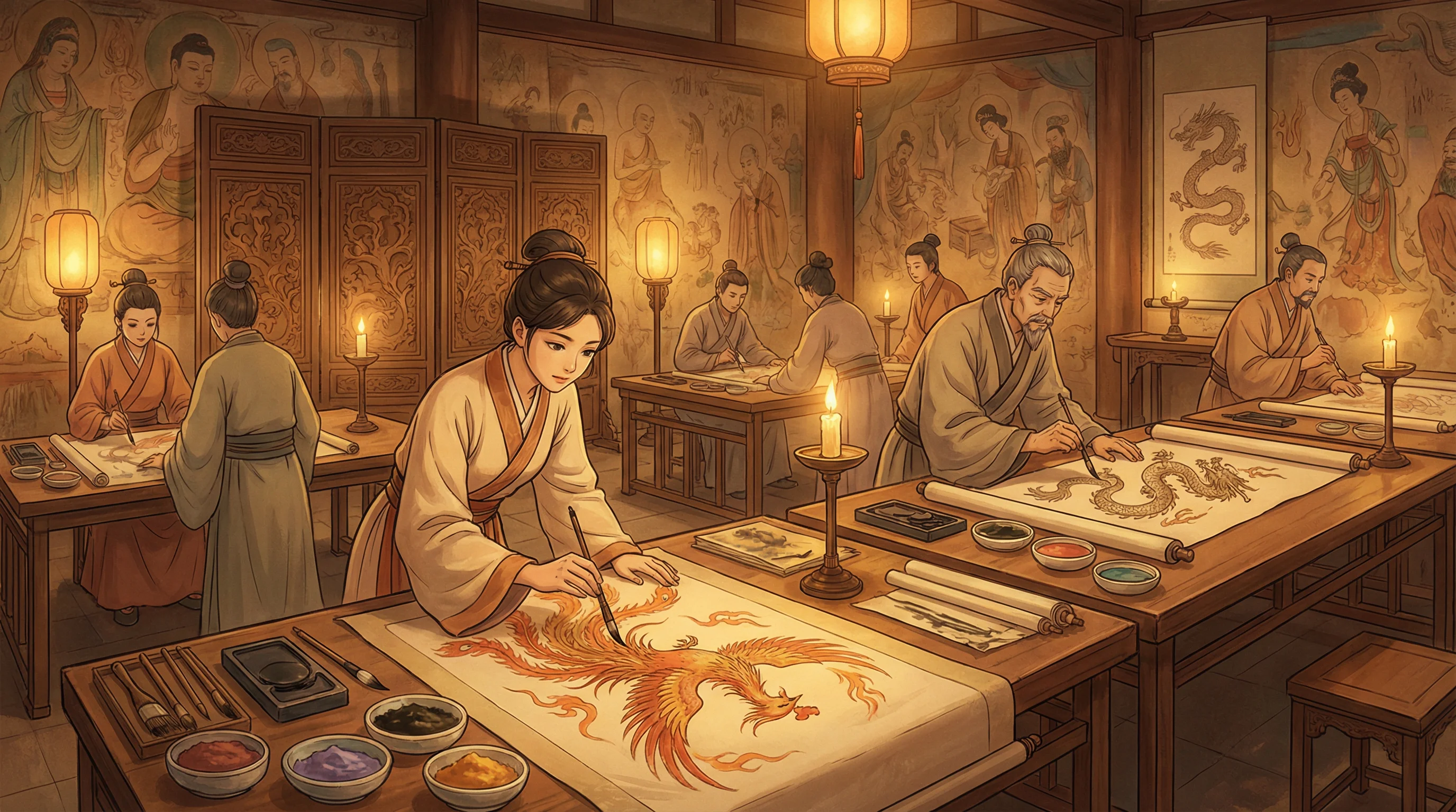 画师入驻 - 日在校园 动漫 国风动漫画师